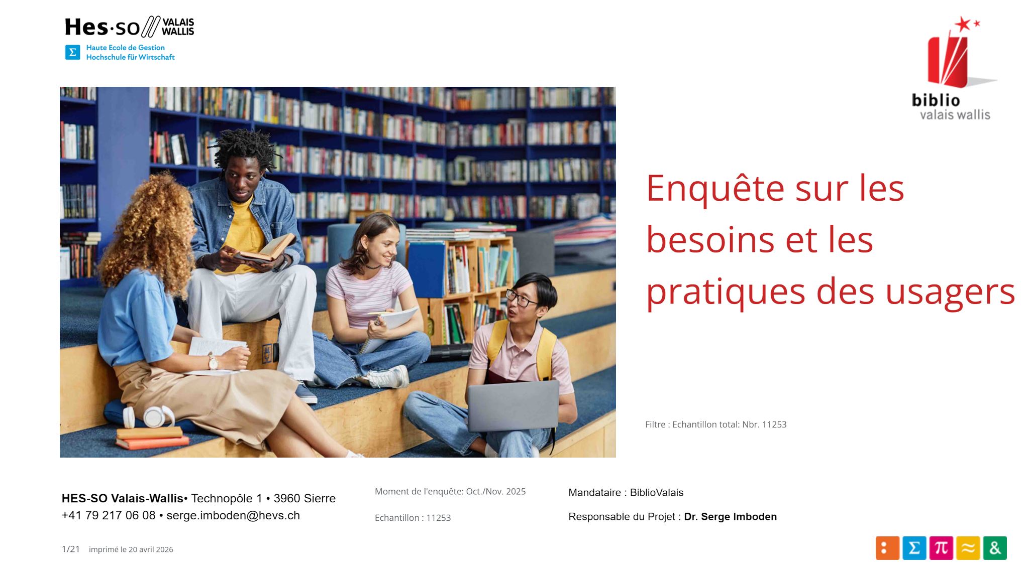 Couv étude bibliothèques valais